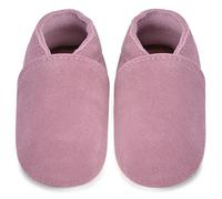 IceUnicorn Zapatos Bebe Primeros Pasos Ante Zapatos Bebe Cuero Suave Zapatillas de Estar por casa Bebé(Rosa, 6-12 Meses)