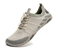 IceUnicorn Zapatos de Agua Hombre Mujer Escarpines para Zapatos Minimalistas Buceo Snorkel Escarpines de Surf Playa Natación Deportes acuás(V20albaricoque,39EU)