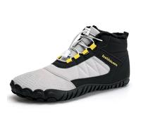 IceUnicorn Zapatos Descalzos De Invierno, Zapatos Descalzos Para Mujer, Zapatos Descalzos Para Hombres, Zapatos Cómodos De Invierno Con Forro, Botas De Invierno, Minimalismo(Gris humo 40EU)