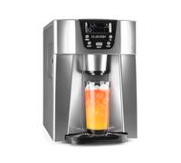 IceVolcano 12kg/24h 0,6L Máquina de Hielo Plata