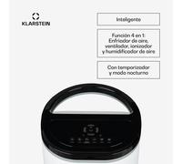 IceWind Plus Smart Ventilador 4 en 1 Purificador de aire Purificador de aire Control de la aplicación Klarstein