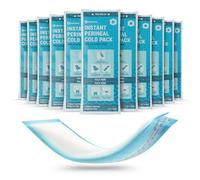 ICEWRAPS Almohadillas posparto instantáneas para mujeres después del nacimiento, bolsas de hielo perineales para cuidado posparto 12 bolsas de hielo posparto envueltas individualmente para tu kit