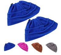 Icexeco for Broom, Icexeco Lazy Broom Cover Cloth, Reusable Microfiber Broom Sweeping Refill, Multifunctional Base Boards Cleaning Tool, Wet & Dry Dual Use, for Home, Hotel, Restaurant (Blue 2pcs)