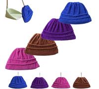 Icexeco Lazy Broom Cover Cloth, Icexeco for Broom, Multifunctional Reusable Lazy Brooms Cover Cloth, Multifunctional Bottom Plate Cleaning Tool for Dusting and Pet Hair Removal (4pc Mix)