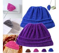 Icexeco Lazy Broom Cover Cloth, Icexeco Lazy Broom, Multifunctional Reusable Lazy Broom Cover Cloth Super Absorbent Mop Replacement Fiber Fabric for Floors Hair Dirt Water (Blue+Purple)