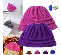 Icexeco Lazy Broom Cover Cloth, Icexeco Lazy Broom, Multifunctional Reusable Lazy Broom Cover Cloth Super Absorbent Mop Replacement Fiber Fabric for Floors Hair Dirt Water (Pink+ Purple)
