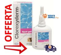 ICF Clorexyderm Spot Gel 100 Ml - Desinfectante En Gel Para Perros Y Gatos