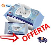 ICF CLX TOALLITAS Pocket → 40 Toallitas Limpiadoras Húmedas Para Perro Y Gato