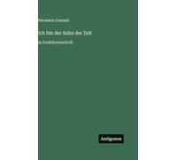 Ich bin der Sohn der Zeit: in Großdruckschrift