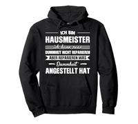 Ich Bin Ein Hausmeister Hausmeister Trabajo Sudadera con Capucha