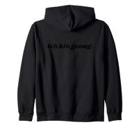 Ich Bin genug Sudadera con Capucha