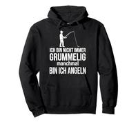Ich Bin Nicht Immer grummelig manchmal Bin ich Angeln Sudadera con Capucha