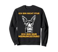 Ich Bin Nicht Stur Ich Bin Nur Meinungsstark Burro Fun Design Sudadera