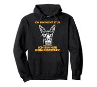 Ich Bin Nicht Stur Ich Bin Nur Meinungsstark Burro Fun Design Sudadera con Capucha