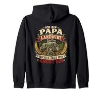 Ich Bin Papa Und Landwirt Farm Graphic Mir Angst Ein Alemán Sudadera con Capucha