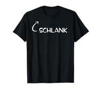 Ich Bin Schlank Lustig Schlankheit Charakter Camiseta