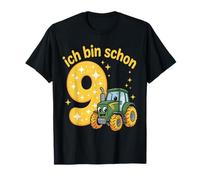Ich Bin Schon 9 - Traje de Tractor para niños de 9º cumpleaños Camiseta