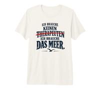 Ich Brauche Das Meer café de Gaviota del Norte de Alemania Camiseta Premium