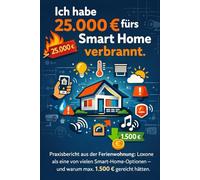 Ich habe 25.000 € fürs Smart Home verbrannt.: Praxisbericht aus der Ferienwohnung: Loxone als eine von vielen Smart-Home-Optionen - und warum max. 1.500 € gereicht hätten.