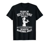 «Ich Habe Die Beste Frau Der Welt» - Divertido Dicho Marido Camiseta gráfica económica