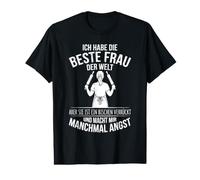«Ich Habe Die Beste Frau Der Welt» - Divertido Dicho Marido Camiseta gráfica económica