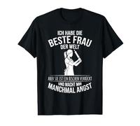 «Ich Habe Die Beste Frau Der Welt» - Divertido Dicho Marido Camiseta gráfica económica