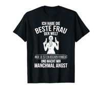 «Ich Habe Die Beste Frau Der Welt» - Divertido Dicho Marido Camiseta gráfica económica