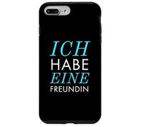 Ich Habe eine Freundin Vergeben Spruch Statement Typografie Carcasa para iPhone 7 Plus/8 Plus