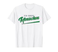 Ich Hasse Menschen (Alemán para Odio a la Gente) Camiseta
