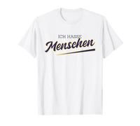Ich Hasse Menschen (Alemán para Odio a la Gente) Camiseta