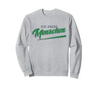 Ich Hasse Menschen (Alemán para Odio a la Gente) Sudadera