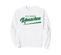 Ich Hasse Menschen (Alemán para Odio a la Gente) Sudadera