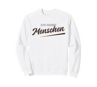 Ich Hasse Menschen (Alemán para Odio a la Gente) Sudadera