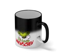 Ich Hasse Menschen - Grinchmas Lover Taza de café negro mágico Mug