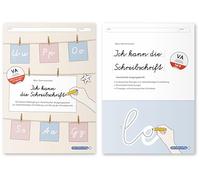 Ich kann die Schreibschrift + Übungsheft zu den Buchstabenverbindungen - Vereinfachte Ausgangsschrift - 2 Hefte: Schreiblehrgang und Übungsheft zur Schreibschrift VA im Set