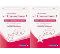 Ich kann rechnen 1 und Ich kann rechnen 2 als Kombi, Schüler-Arbeitshefte für die 1. Klasse: zwei Schülerarbeitshefte im Set