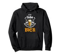 Ich Liebe Bier - Vaso de Cerveza Vintage con Dicho alemán Sudadera con Capucha