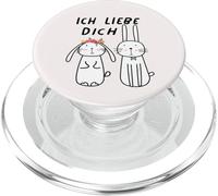Ich Liebe Dich Linda Pareja PopSockets PopGrip para MagSafe