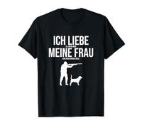 Ich liebe meine Frau - Divertida cazadora con texto en alemán Camiseta