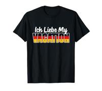 Ich Liebe My Vacation - Bandera de Alemania con Humor alemán Camiseta