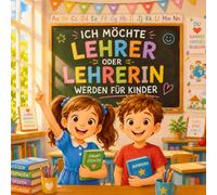 Ich Möchte Lehrer Oder Lehrerin Werden Für Kinder: Für kleine Kinder mit großen Träumen vom Lernen und Helfen.