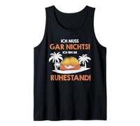 Ich Muss Gar Nichts ich Bin im Ruhestand Pensión Camiseta sin Mangas