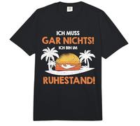 Ich Muss Gar Nichts ich Bin im Ruhestand Pensión Comfort Colors Adult Heavyweight T-Shirt