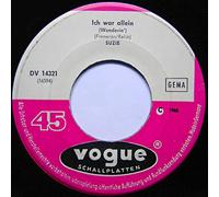 Ich war allein (Wanderin`)/Denk´nur an uns beide (7" Vinyl Single)(1965)(Vogue DV 14321)