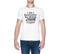 Ich War Ein Echtes Wrack Dann Hat Er Mich Blanca Hombre Camiseta White Men's T-Shirt tee