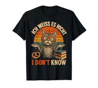 Ich Weiss Es Nicht Profesor Alemán Divertido Camiseta