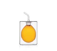 Ichendorf Milano Aceitera de dos paredes ámbar 150 ml colección Cilindro color doble pared