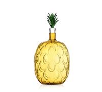 Ichendorf Milano - Botella de piña de la colección Fruits&Flowers, 110 cl, vidrio borosilicato, hecha a mano