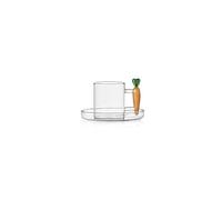 Ichendorf Milano - Taza de café de zanahoria, colección Vegetables, 20 ristal borosilicato, hecha a mano
