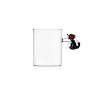 Ichendorf Milano - Taza English Foxhound, colección Dogs, 45 ristal borosilicato, hecha a mano